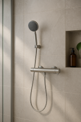 MURO TUA shower mixer with shower set chrome M1.B1.CR